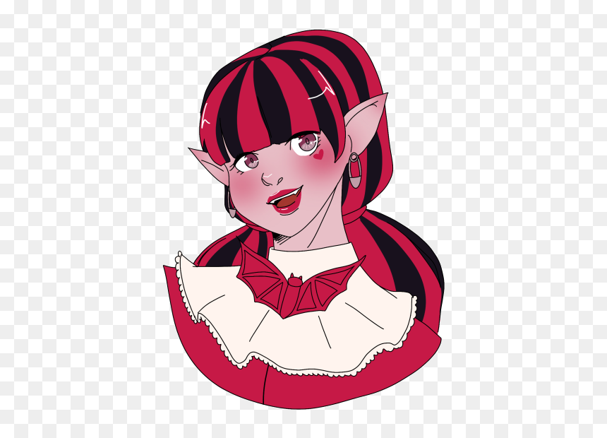 Draculaura - Cartoon, HD Png Download - draculaura png