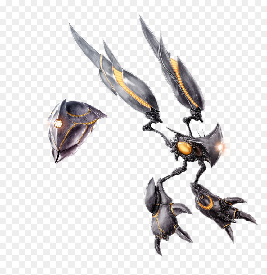 Metroid Prime - Metroid Prime Sentry Drone, HD Png Download - metroid prime png