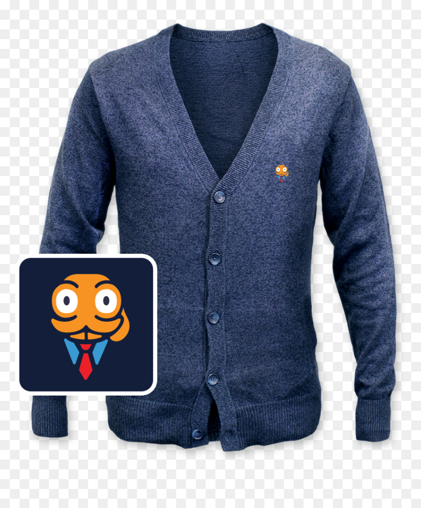 Hoodie Clipart Cardigan Sweater - Cardigan, HD Png Download - octodad png