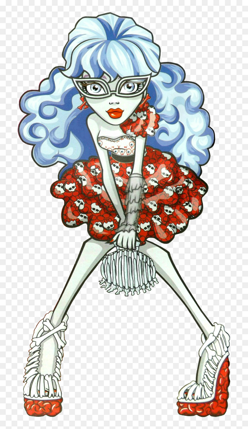 Monster High Dot Dead Gorgeous Ghoulia, HD Png Download - draculaura png