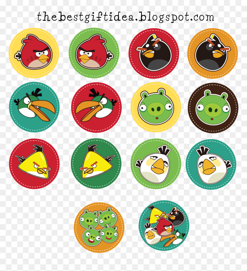 Angry Birds Images To Print, HD Png Download - cute birds png