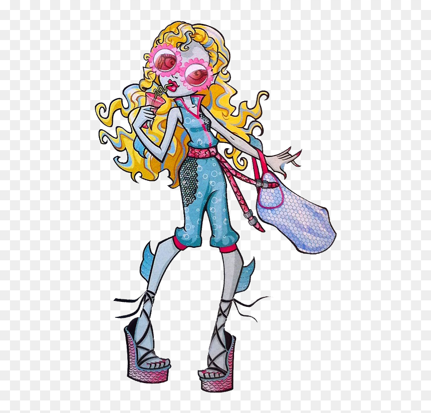 Monster High Lagoona Outfits, HD Png Download - draculaura png