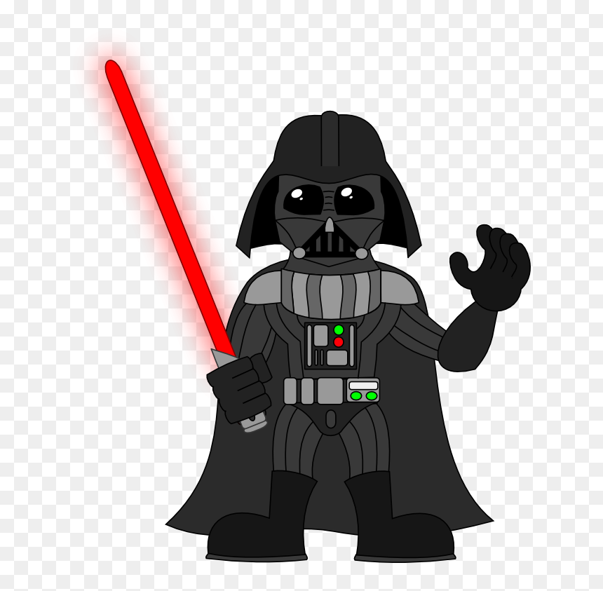 Darth Vader Lego Clip Art - Darth Vader Clip Art, HD Png Download - darth vader face png