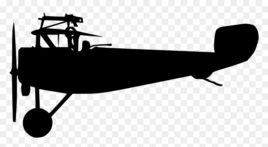 World War 1 Plane Silhouette, HD Png Download - old boat png