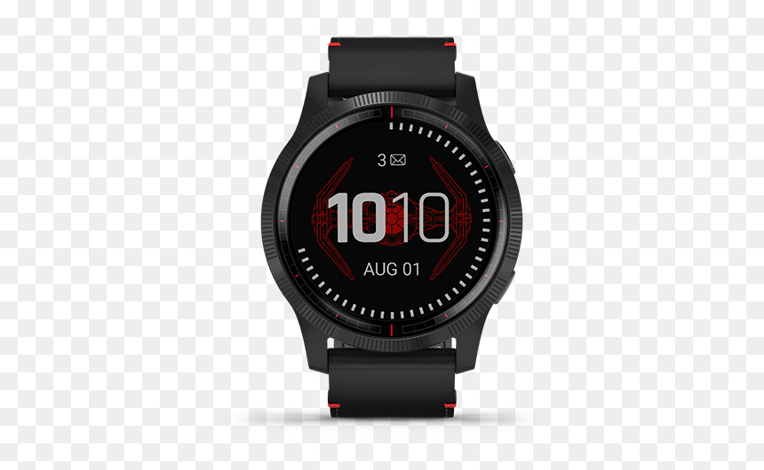 Garmin Fenix 6 Solar, HD Png Download - darth vader face png