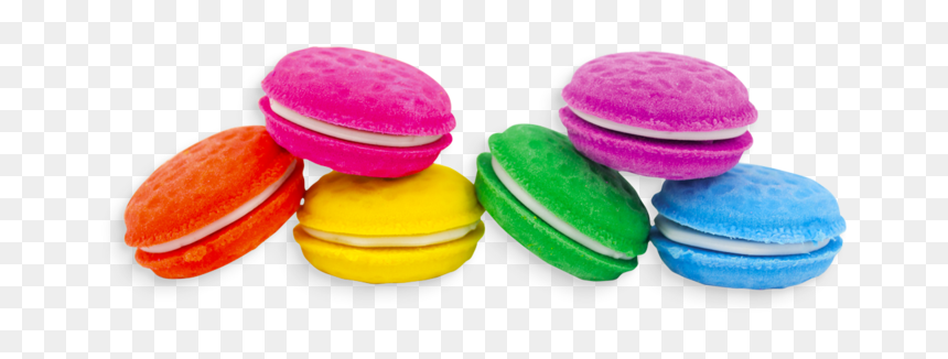 Macaroons Drawing Bakery French - Ooly Macaron Erasers, HD Png Download - macarons png