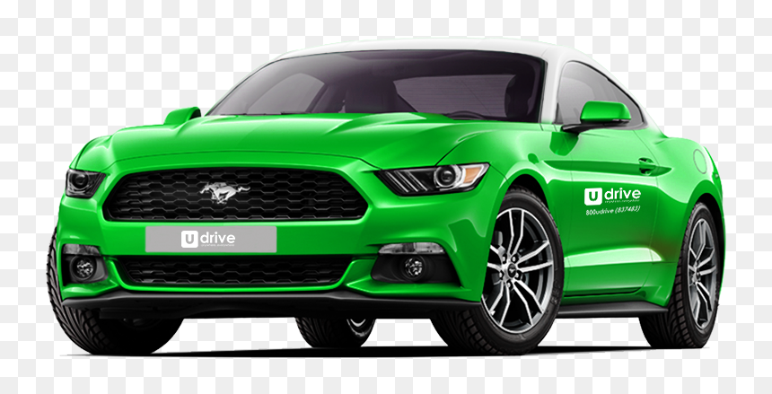 Black Ford Mustang Price In India, HD Png Download - parked car png