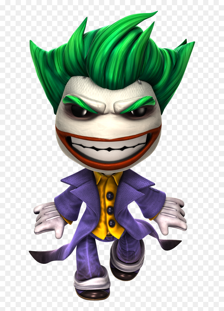 13 53 17 183 Jokerpose - Little Big Planet Joker, HD Png Download - octodad png