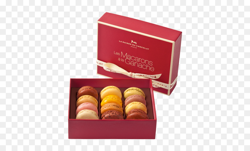 Macarons Gift Box 12 Pieces - Chinese New Year 2020 Gift Ideas, HD Png Download - macarons png