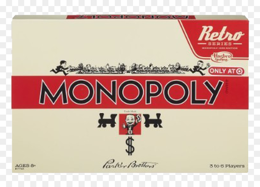 Retro Monopoly Game - Monopoly 1935, HD Png Download - monopoly pieces png