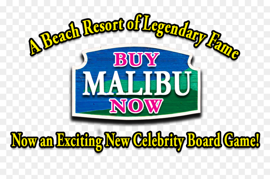 Buy Malibu Board Game - Graphic Design, HD Png Download - monopoly pieces png
