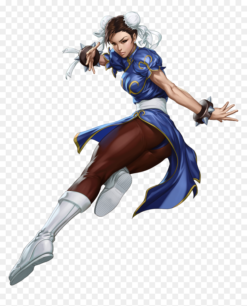 Chun Li Street Fighter, HD Png Download - black widow comic png
