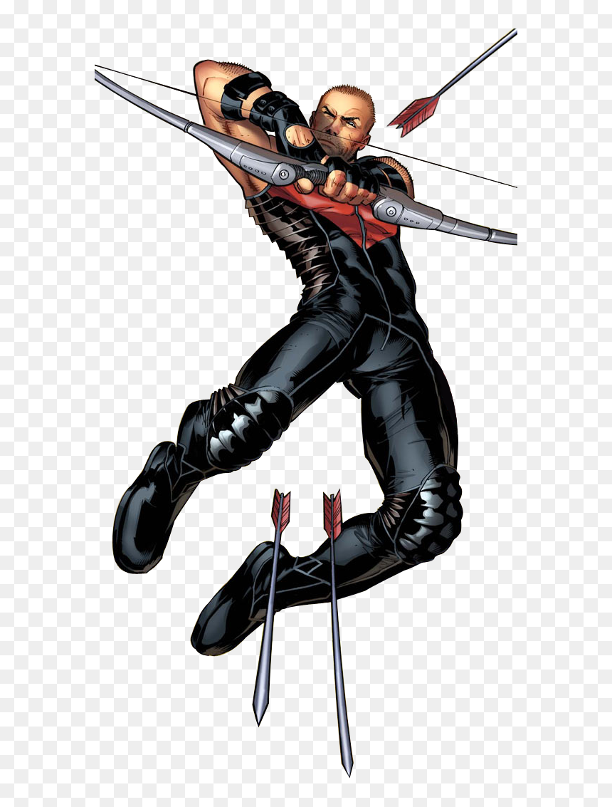 Clint Barton Comic Png, Transparent Png - black widow comic png
