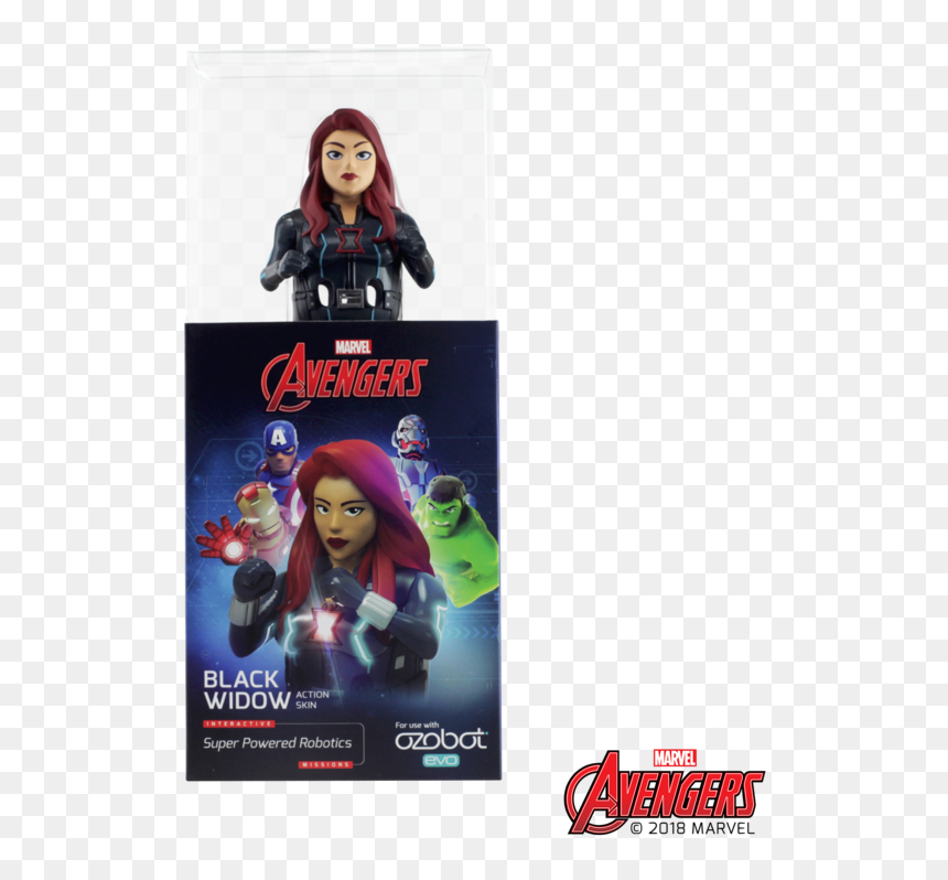 Ozobot, HD Png Download - black widow comic png