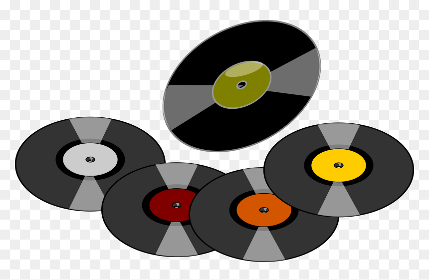 Discos Lp Png, Transparent Png - record clipart png