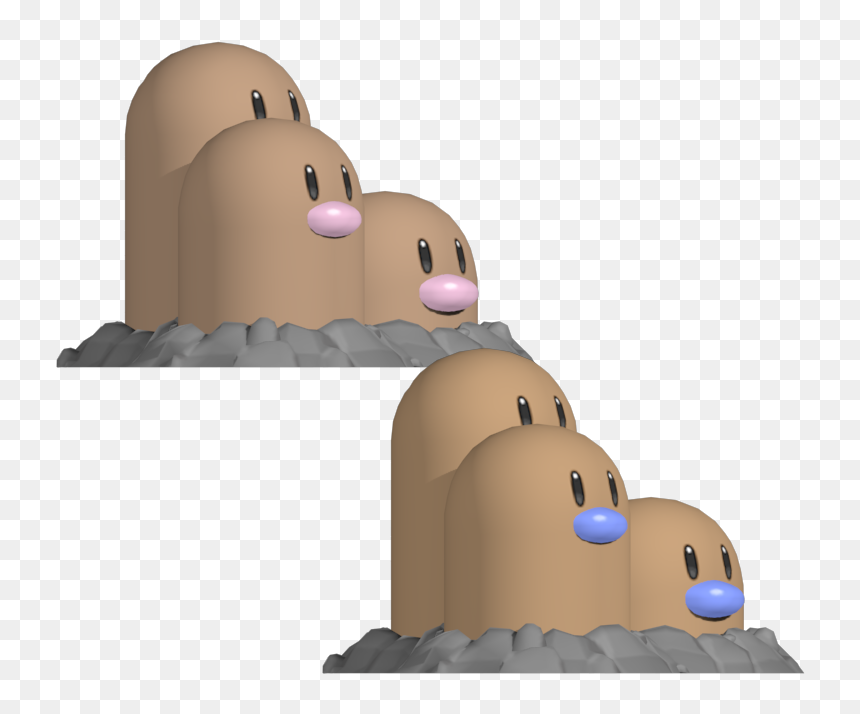 Cartoon, HD Png Download - dugtrio png