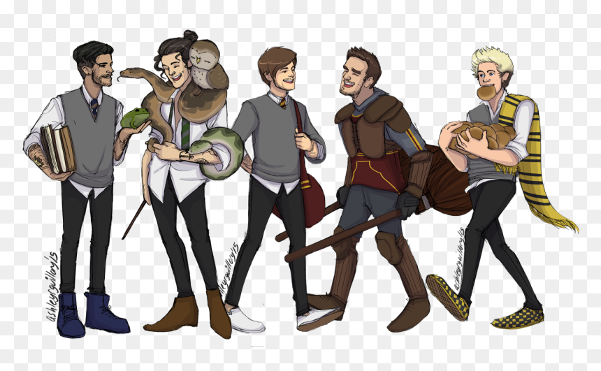 Louis And Harry Fanart, HD Png Download - liam payne png