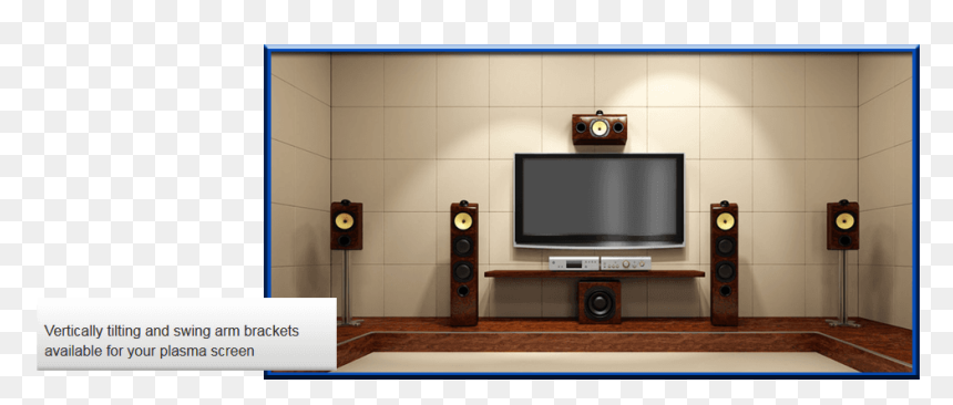 Home Theater Design Philippines, HD Png Download - plasma tv png