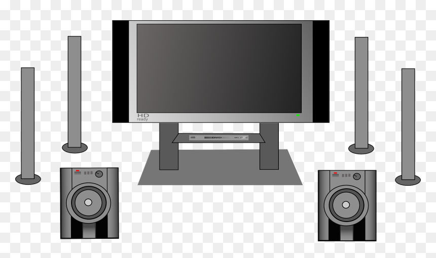 Sonido De La Television, HD Png Download - plasma tv png