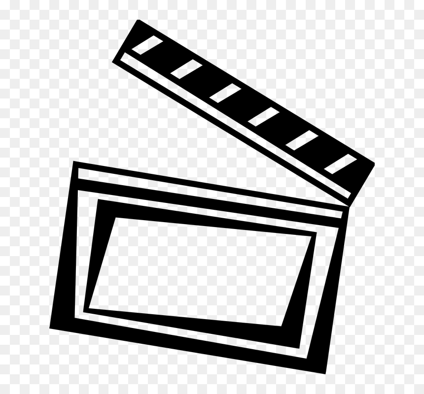 Film Clipart, HD Png Download - movie vector png