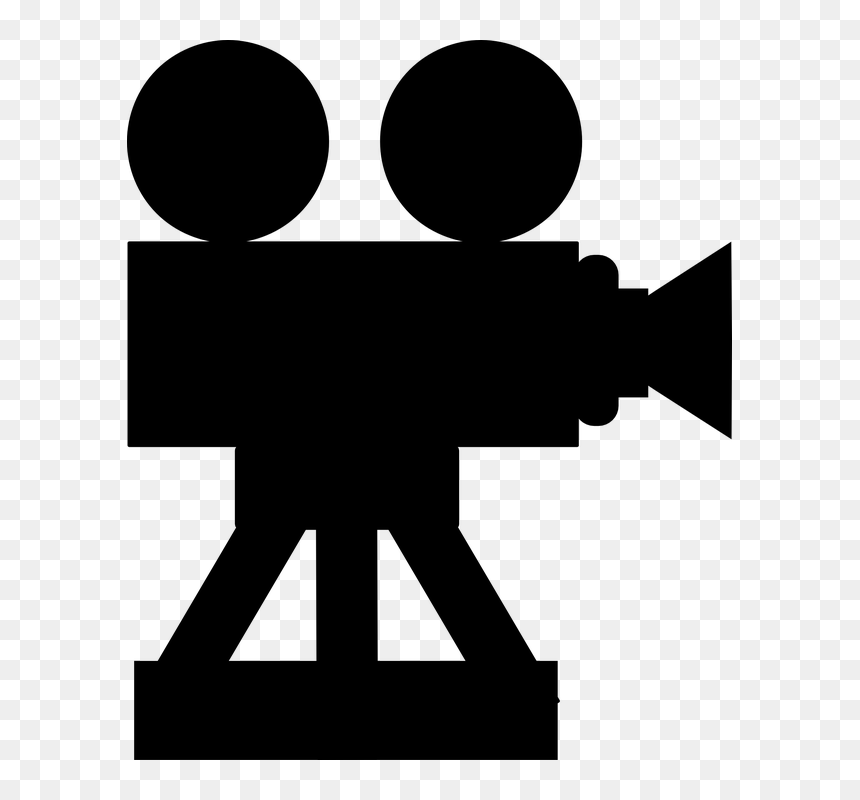 Kamera Hollywood, HD Png Download - movie vector png