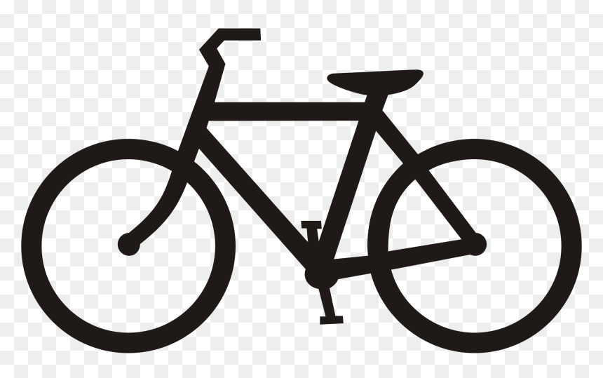 Bicycle Clipart, HD Png Download - bicycle icon png