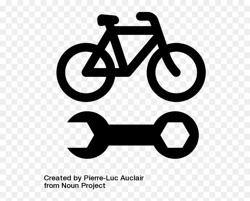 Walk Bike Or Carpool To Work, HD Png Download - bicycle icon png