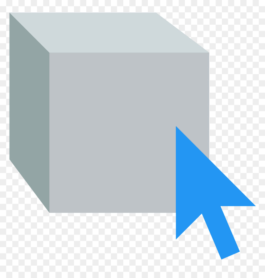 3d Object Icon Png, Transparent Png - 3d square png