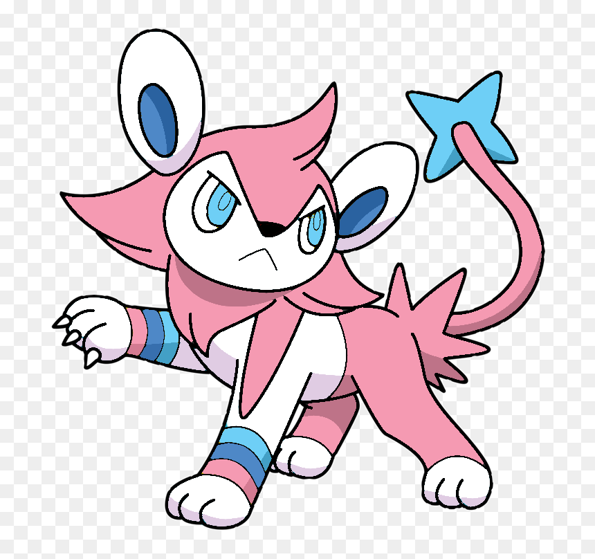 Luxio Sylveon, HD Png Download - shinx png
