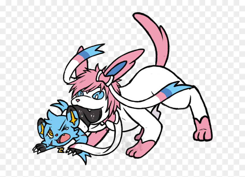 Sylveon Shinx, HD Png Download - shinx png