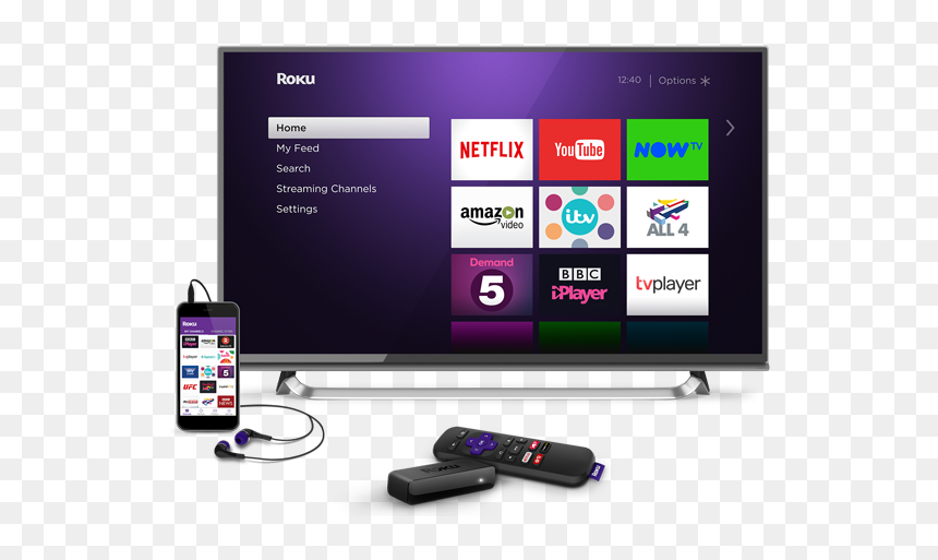Roku Express Hd Streaming Stick, HD Png Download - amazon video png