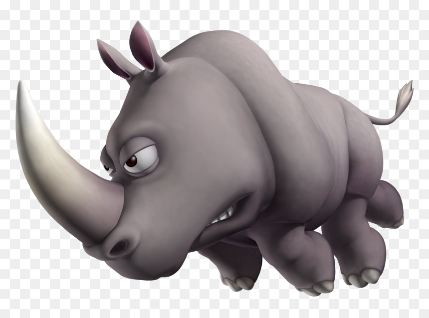 Rhino Donkey Kong, HD Png Download - rhinoceros png