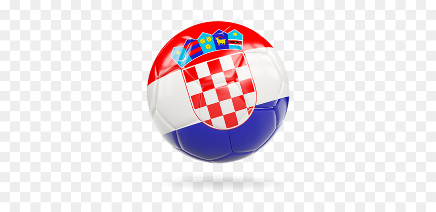 Croatia Flag Ball Png, Transparent Png - soccer ball.png