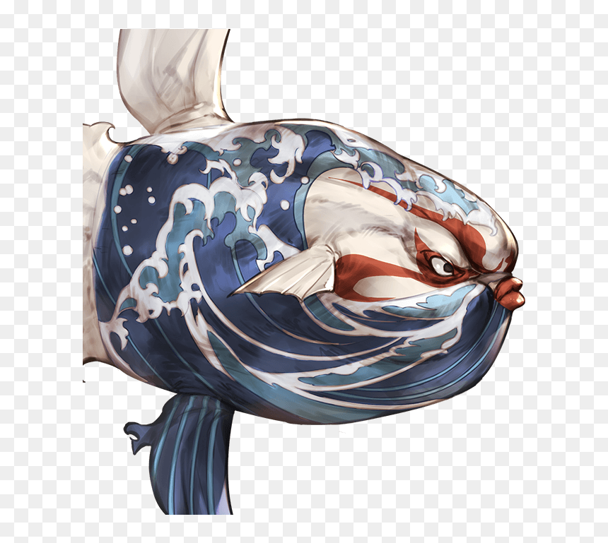 グラブル マンボウ, HD Png Download - angery png
