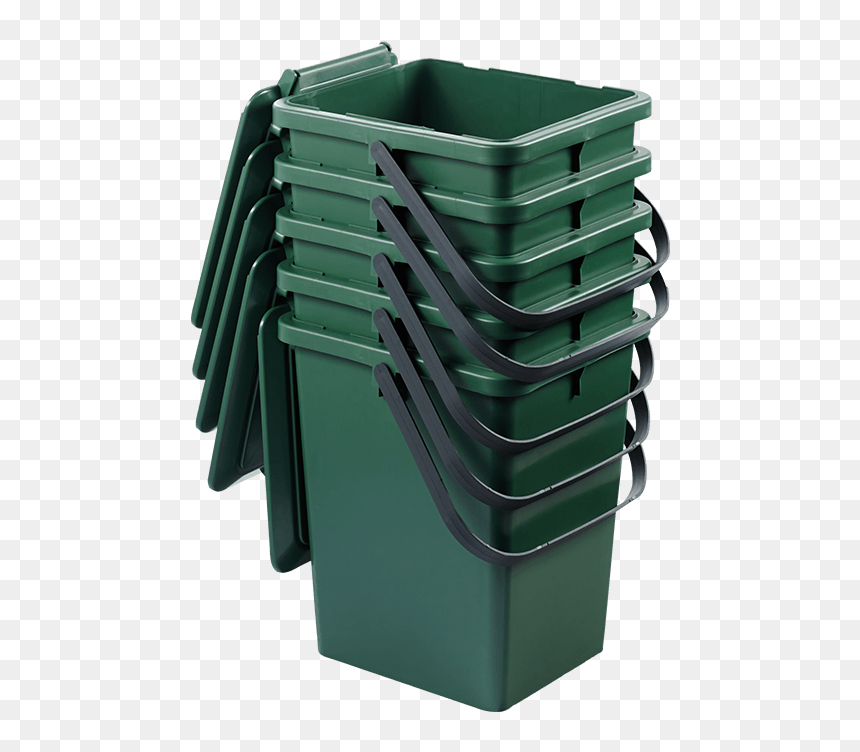 Graf Komposteimer Bio 8 Liter Grün, HD Png Download - water bucket png