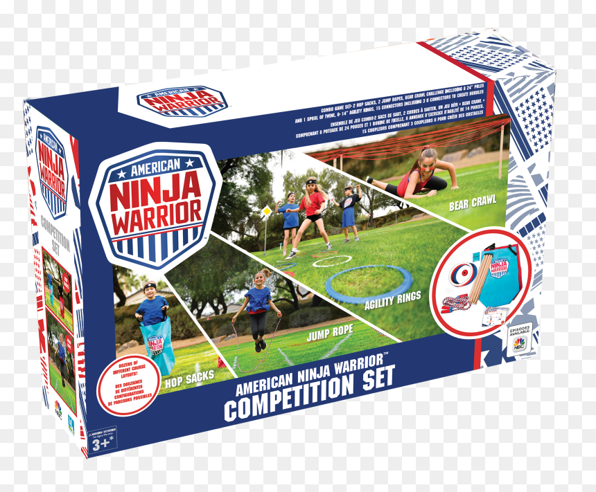 Nintendo Switch American Ninja Warrior, HD Png Download - american ninja warrior logo png