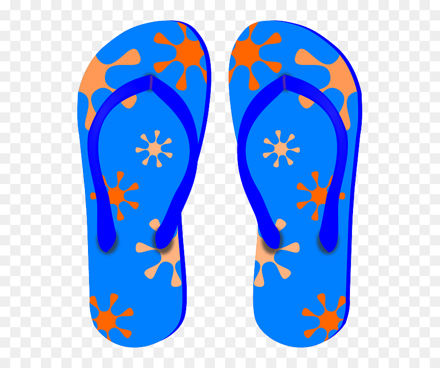 Flip Flops Clip Art, HD Png Download - chancla png