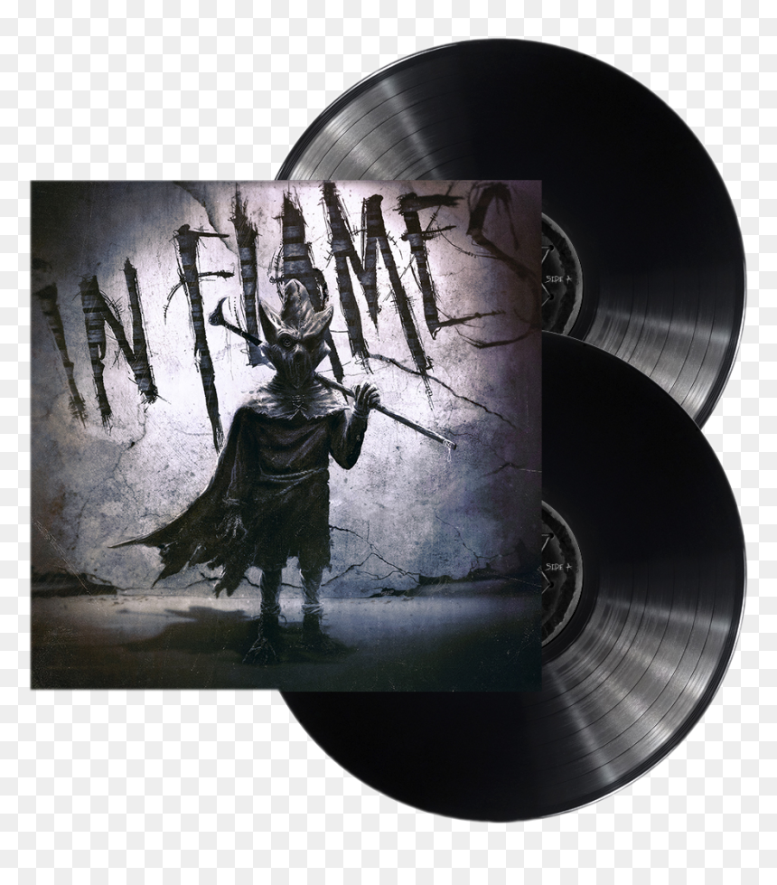 Flames I The Mask Album Cover, HD Png Download - black flames png