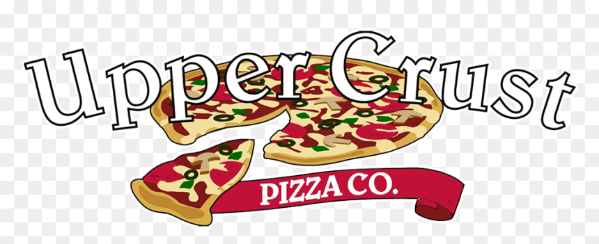 Upper Crust Pizza Logo, HD Png Download - cartoon pizza png