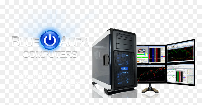 Computer Case, HD Png Download - blue aura png