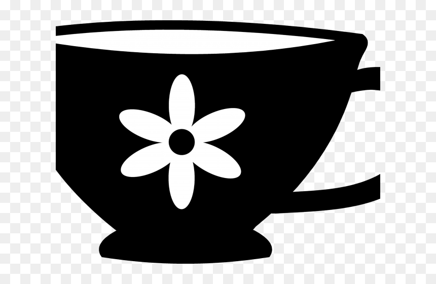Black Teacup Clipart, HD Png Download - tumblr clipart png