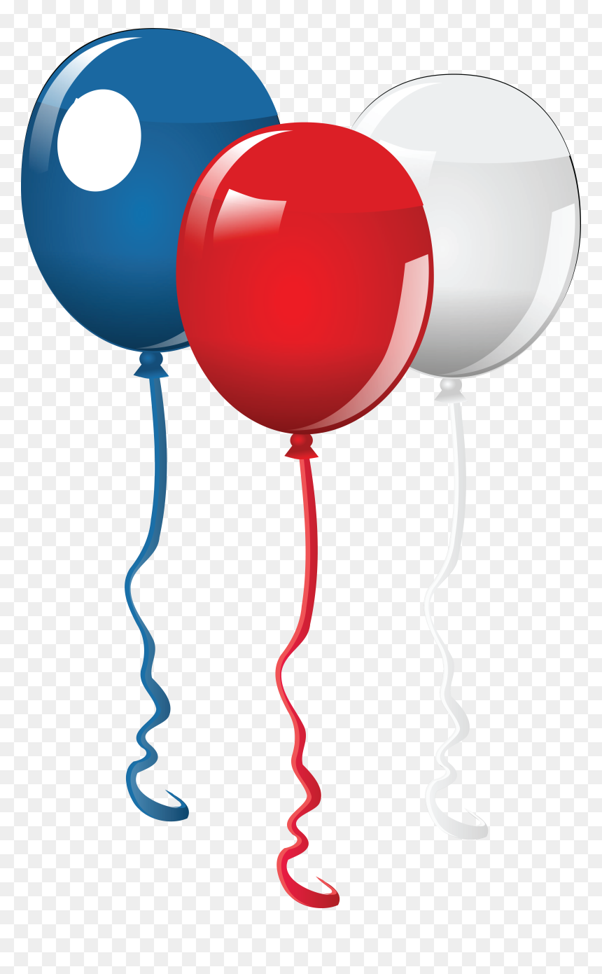 July 4th Party Clipart, HD Png Download - party clipart png