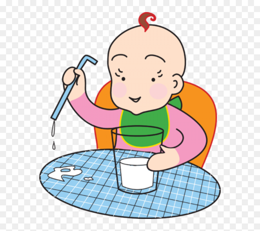 Drink Your Milk Clipart, HD Png Download - milk clipart png