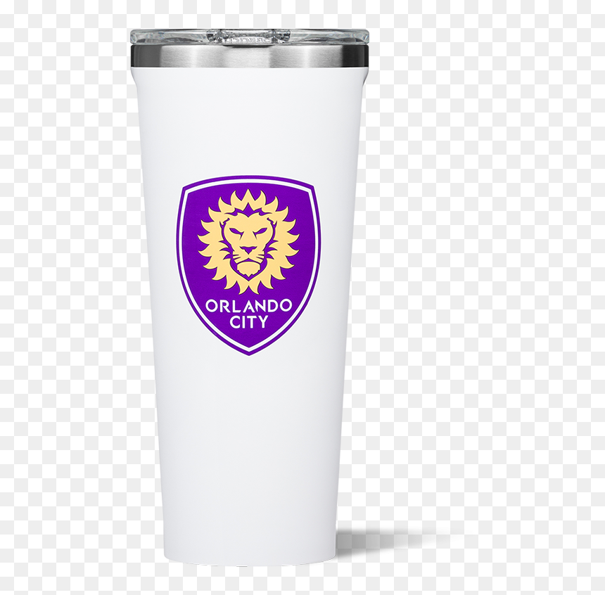 Pint Glass, HD Png Download - orlando city logo png