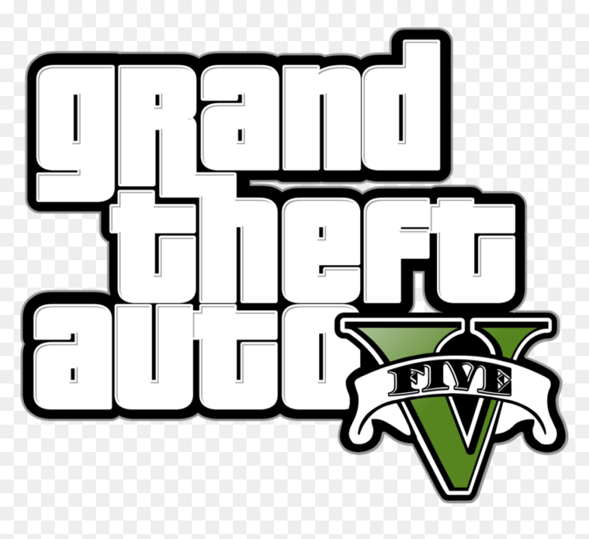 Grand Theft Auto V, HD Png Download - grand theft auto logo png