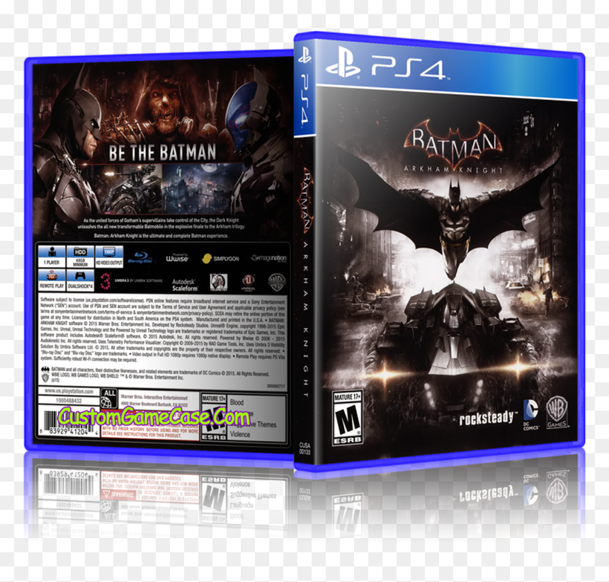Batman Game Ps4, HD Png Download - batman arkham knight logo png