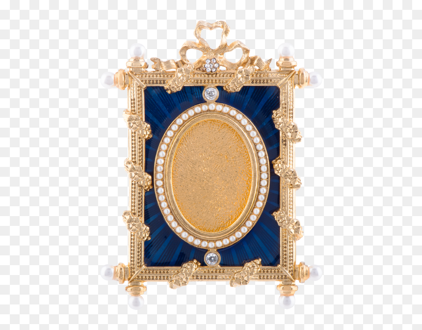 Picture Frame, HD Png Download - white oval frame png