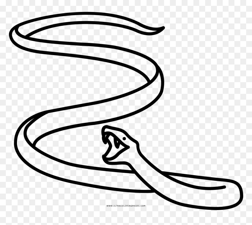 Line Art, HD Png Download - black mamba png