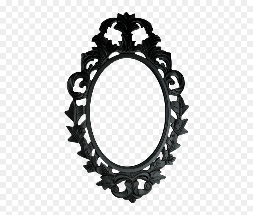 Circle, HD Png Download - white oval frame png