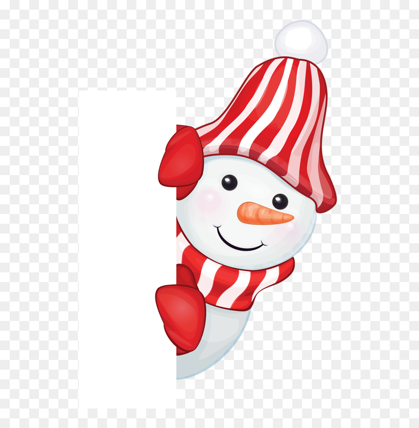 Clipart Face Bonhomme De Neige, HD Png Download - papai noel png